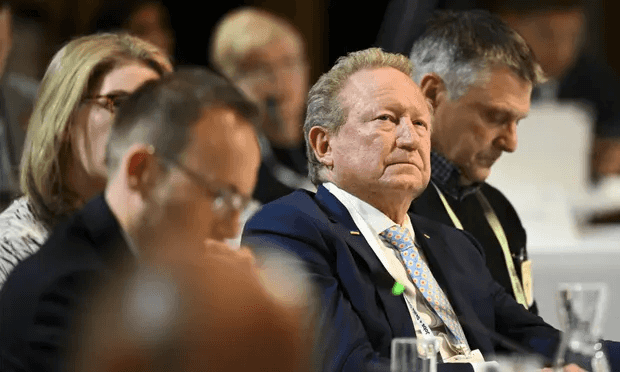 Of course mining billionaires got a seat at the table