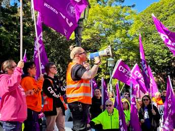 Women Workers Rally for Restrooms - Featured image